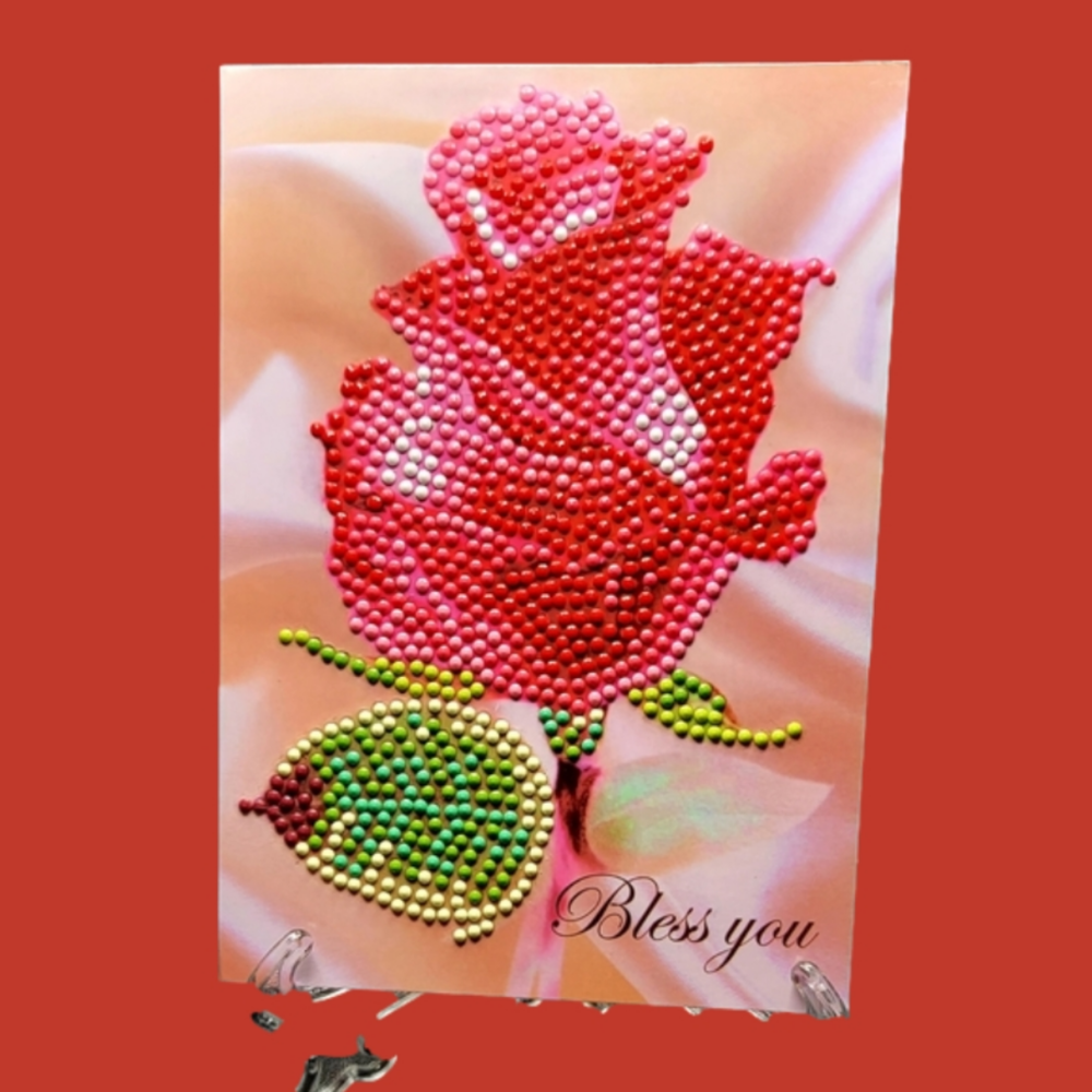 Bless You Rose Card